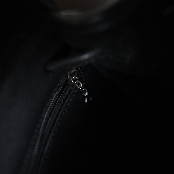 Vintage Small Coach Black Silver Lock Backpack - Picture 7 of 9